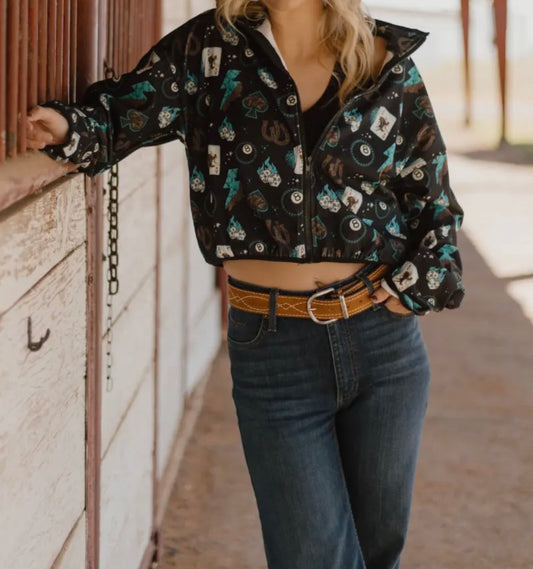 Cropped charm jacket