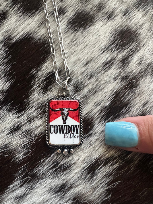 Cowboy killer necklace
