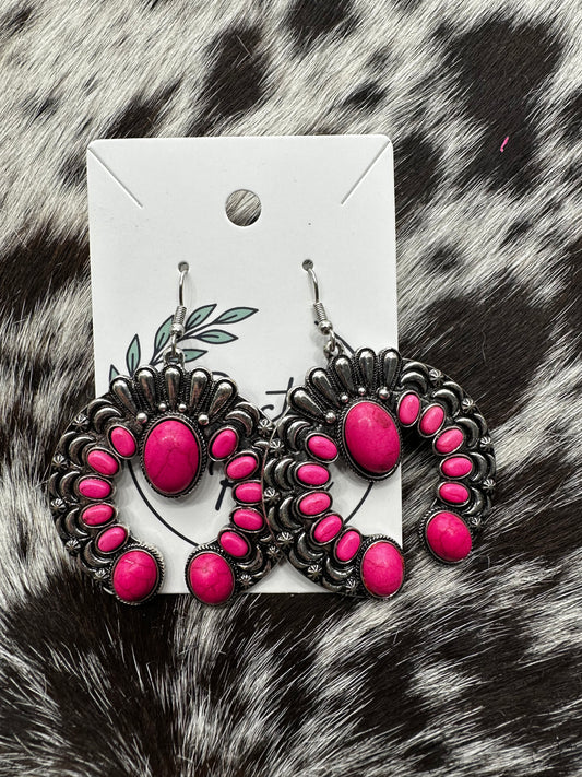 Pink Halle earrings