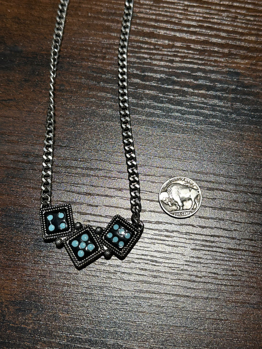 Dice necklace
