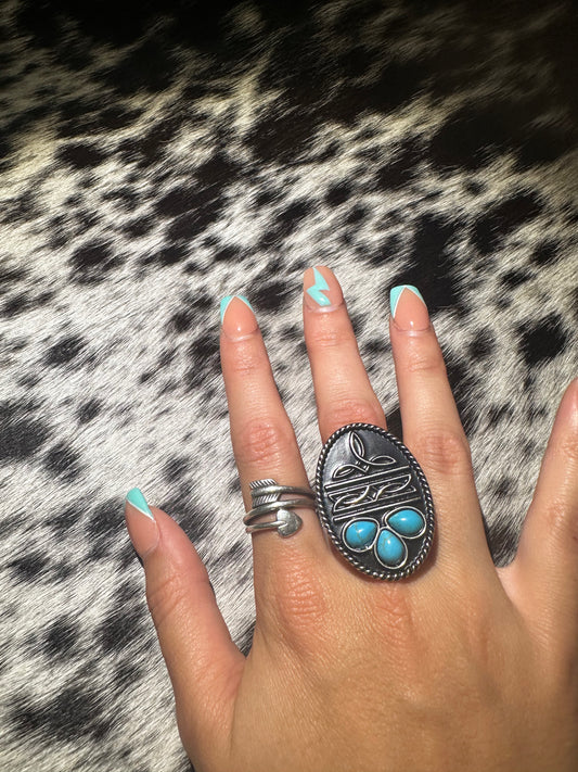 Adjustable boot stitch ring