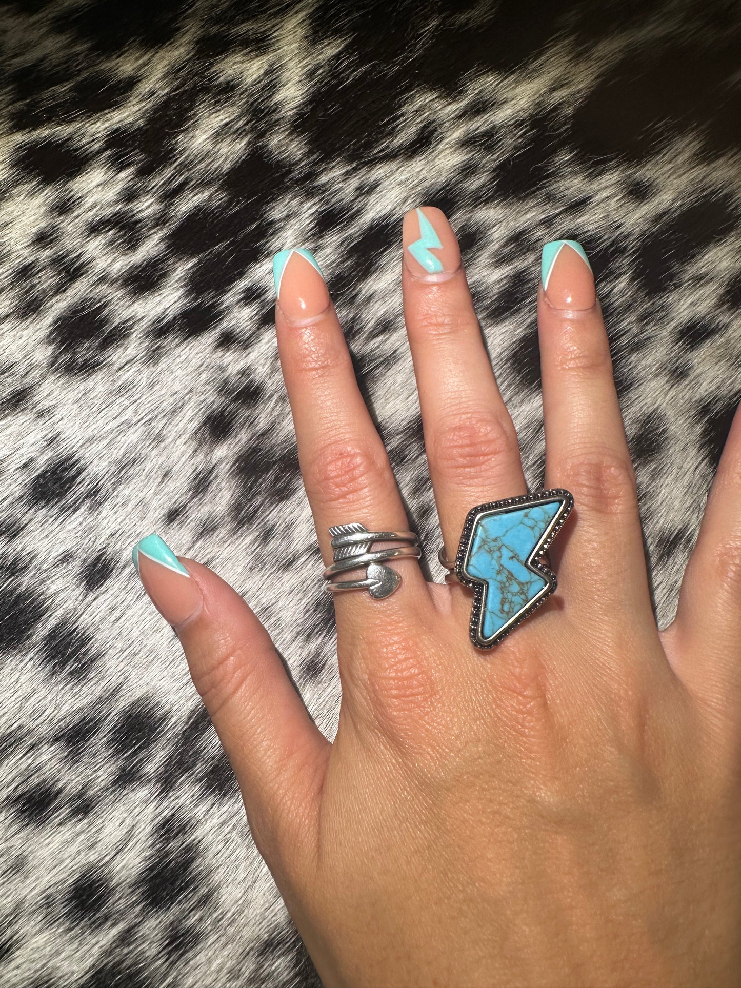 Adjustable lightning ring