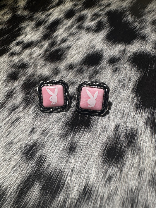 Play boy bunny earrings