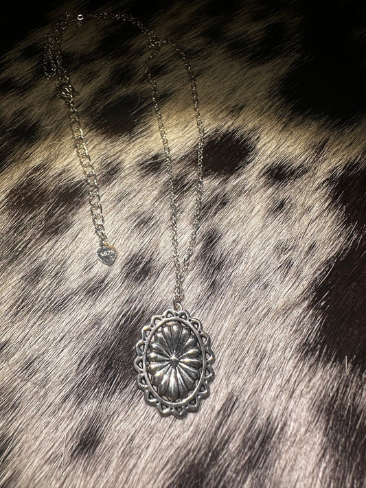 925 sterling silver concho