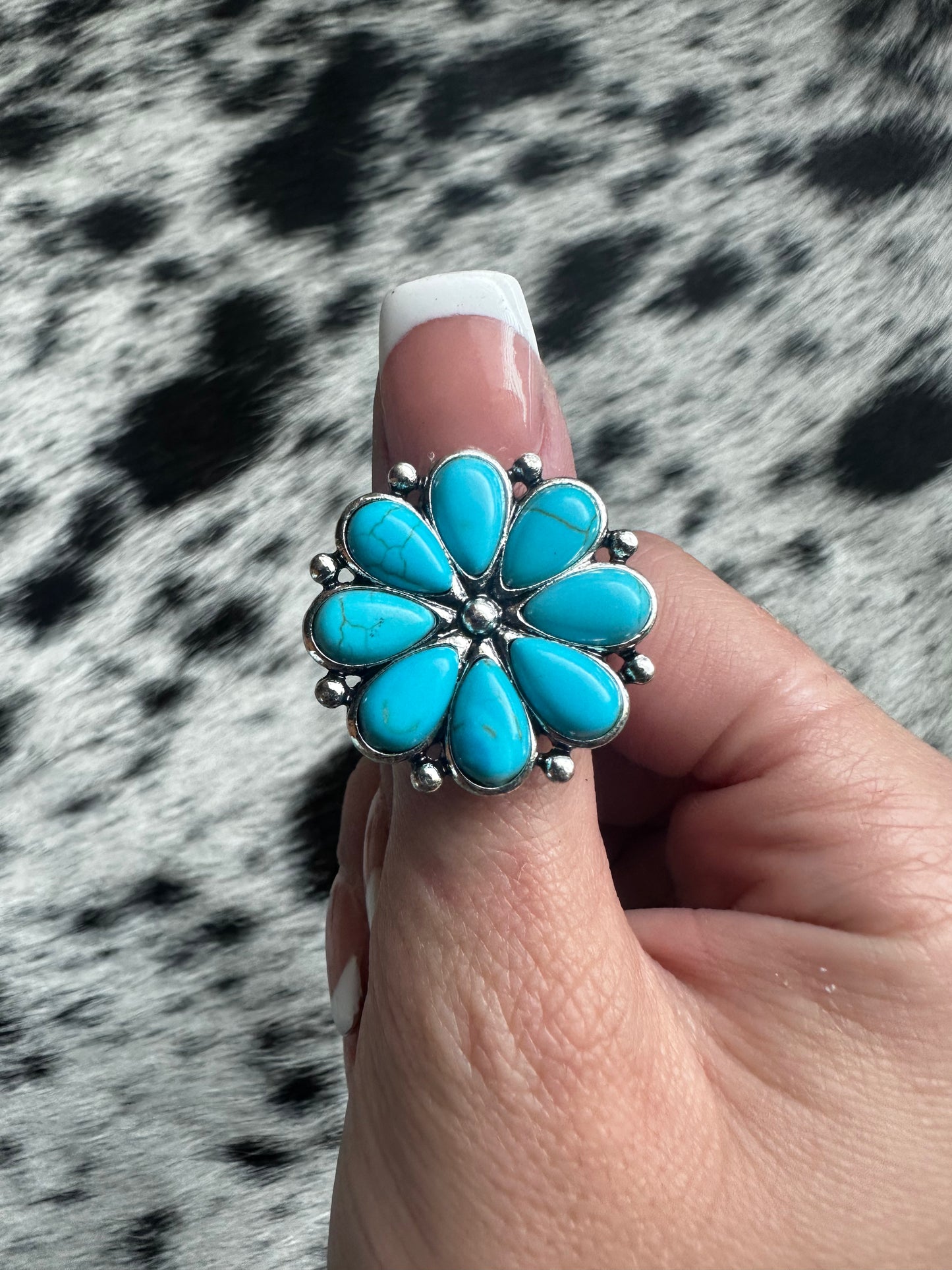 Adjustable Flower ring