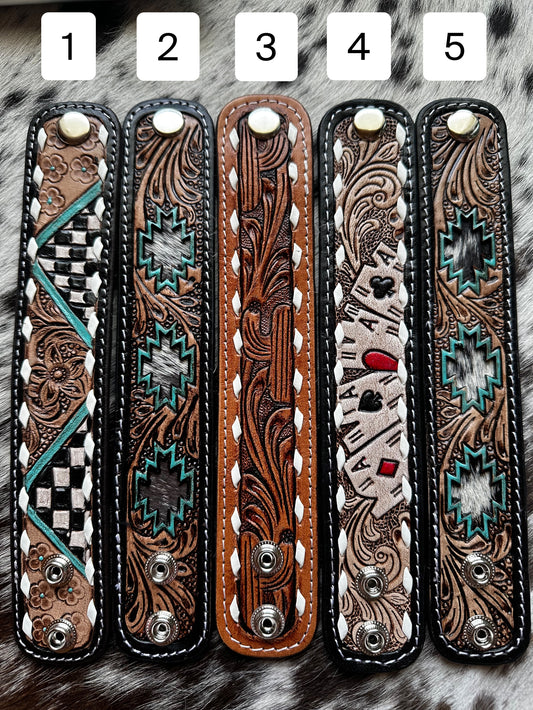 Leather cuffs