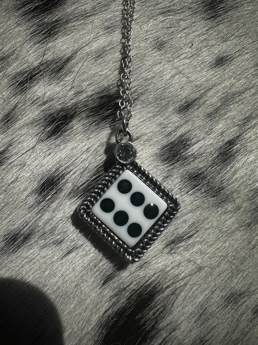 Dice necklace