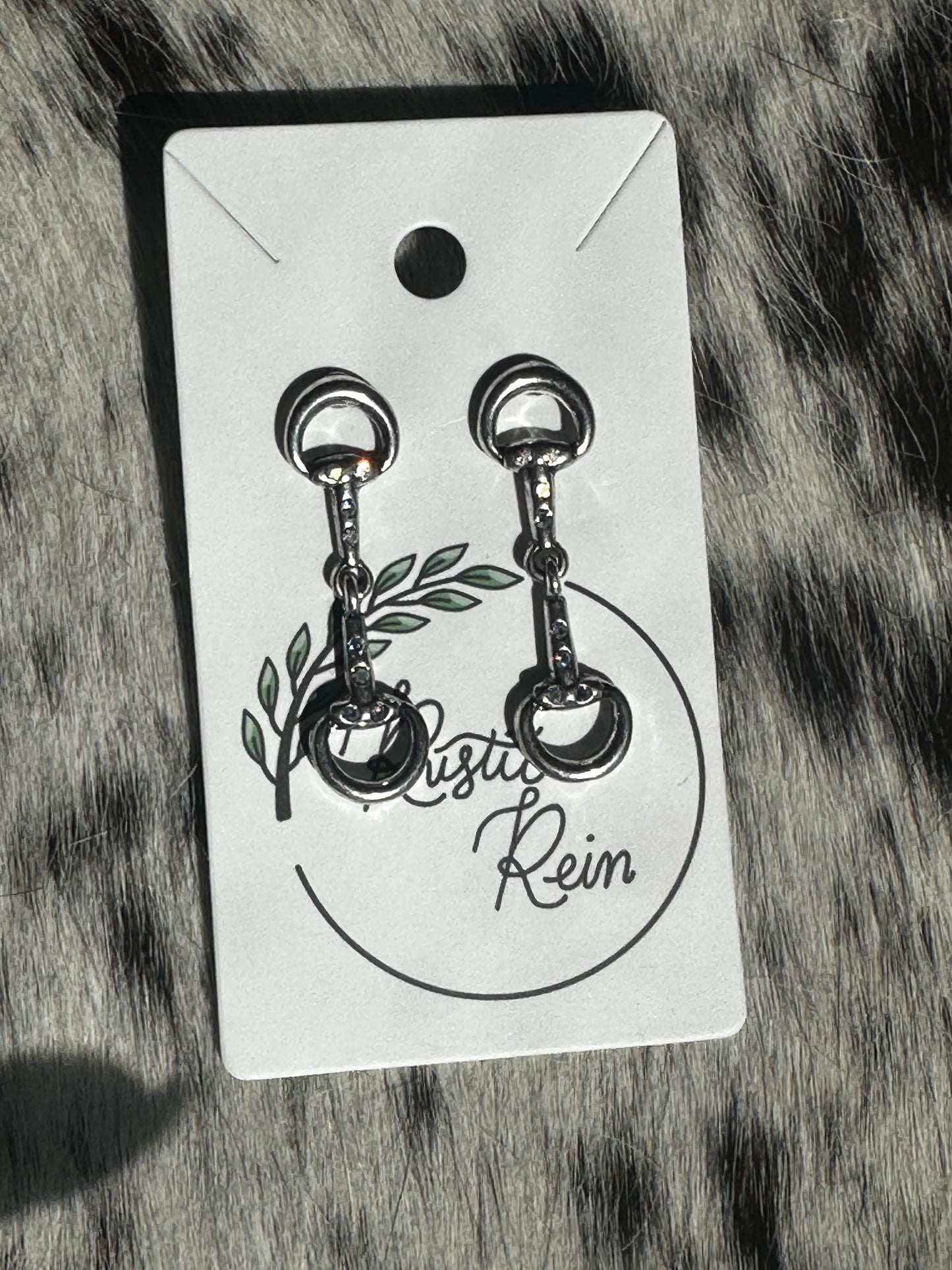 Snaffle earrings