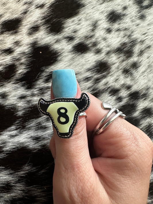 Adjustable 8 ball bull ring