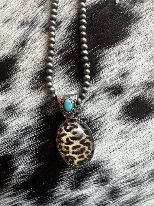 Cheetah necklace