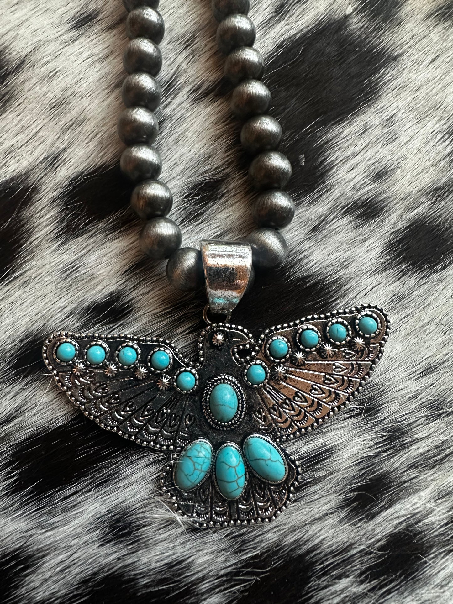 Thunder bird necklace