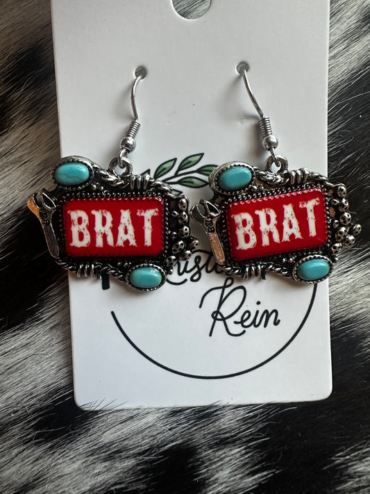 BRAT earrings