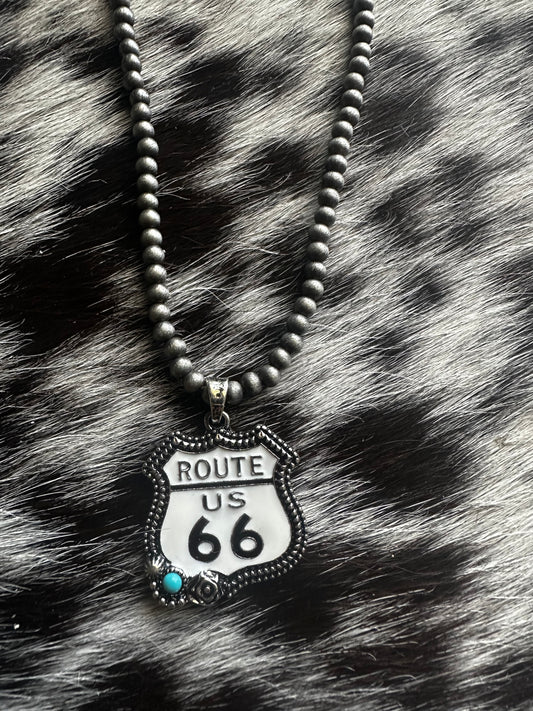 Route 66 necklace