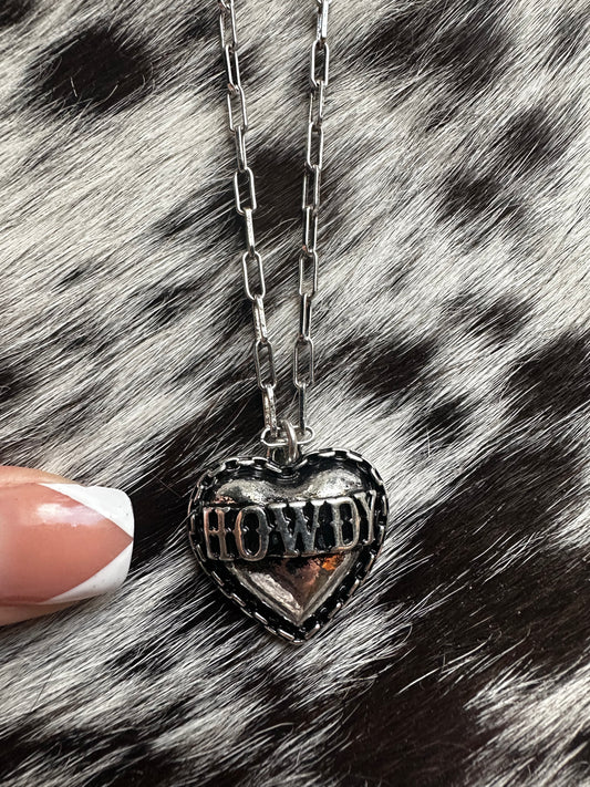 Howdy necklace