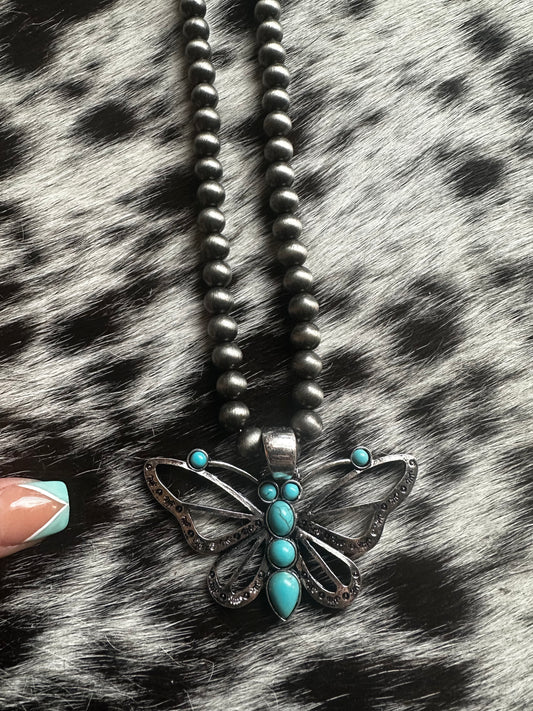 Butterfly necklace