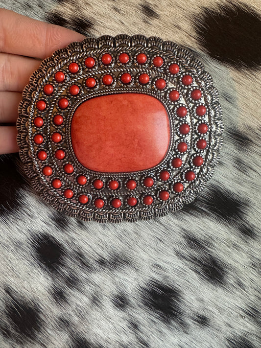 Burnt Orange Bodie buckle