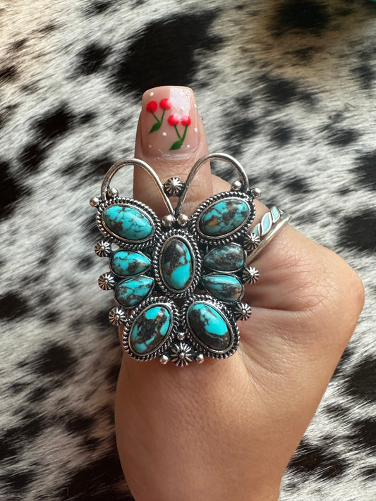 Butterfly stretch ring