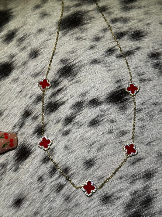 Mariah gold color necklace