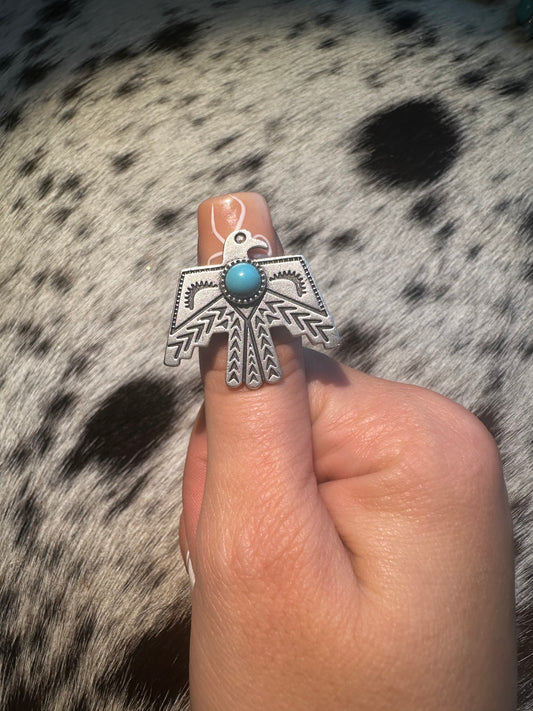 Adjustable bird ring