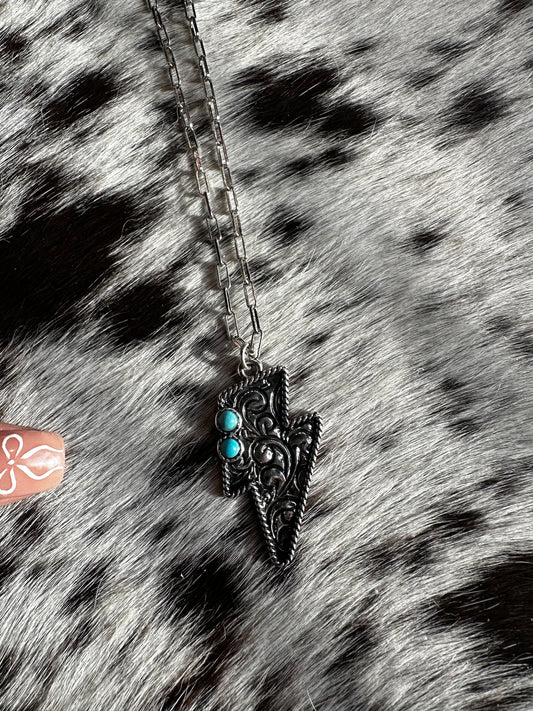 Lightning necklace