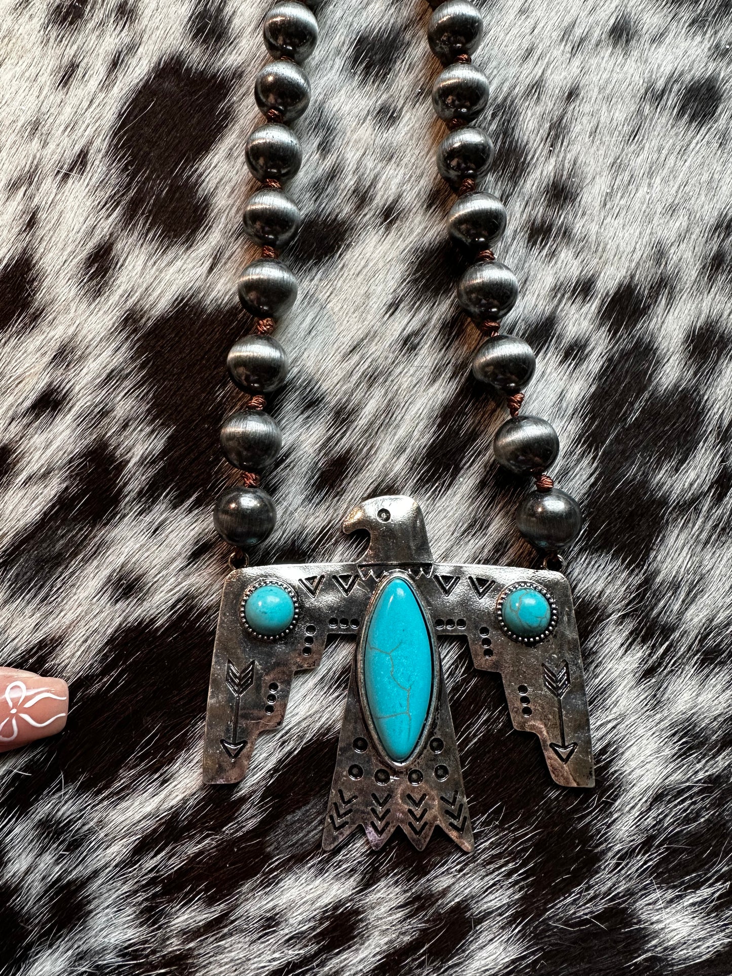 Thunder bird necklace