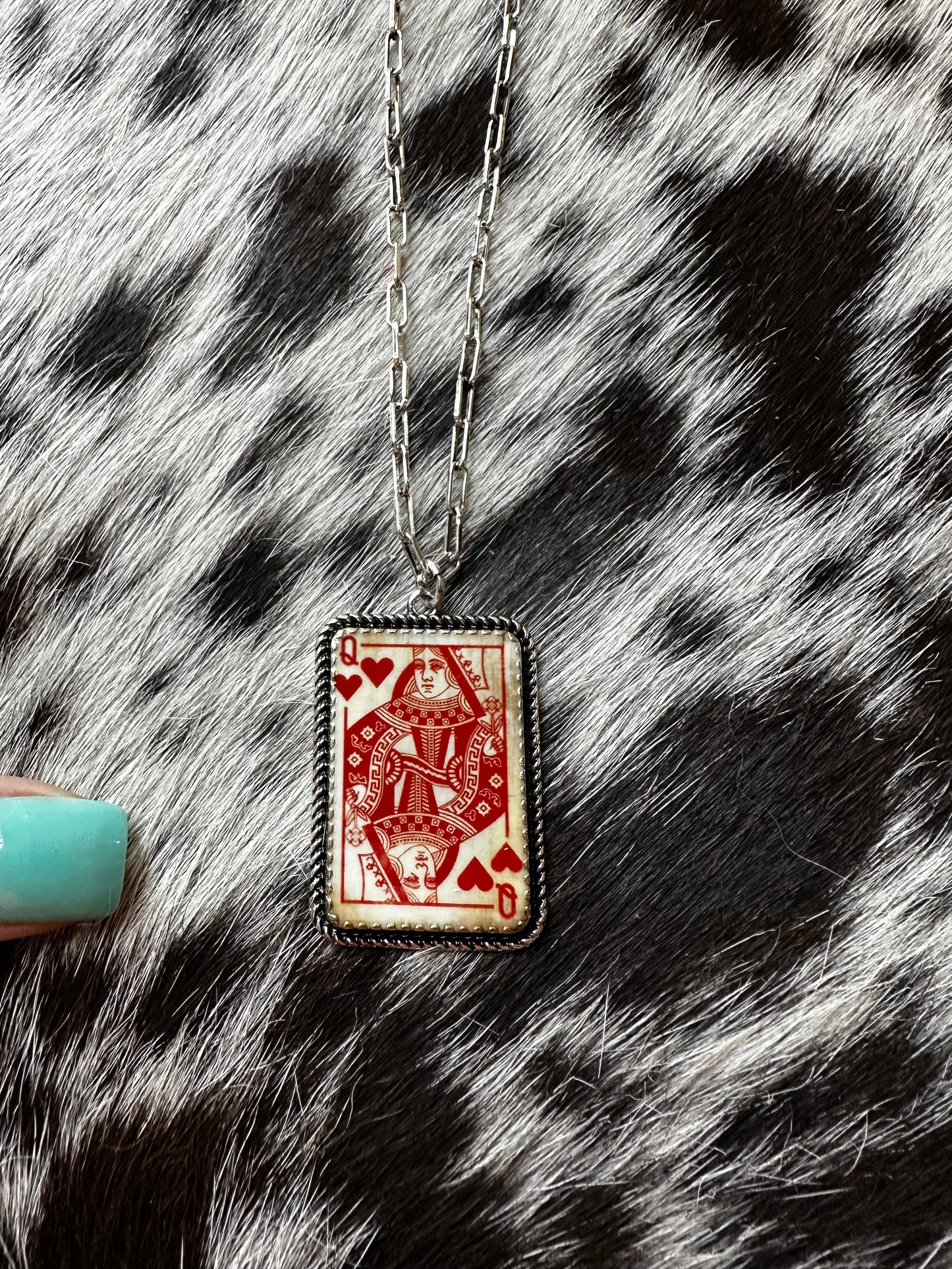 Vintage queen necklace