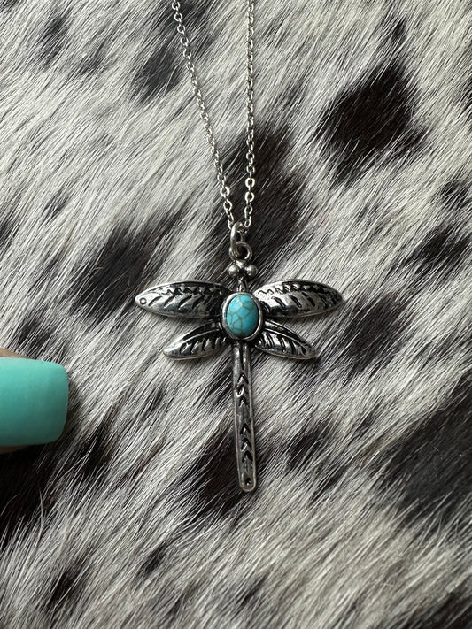 Dragonfly necklace