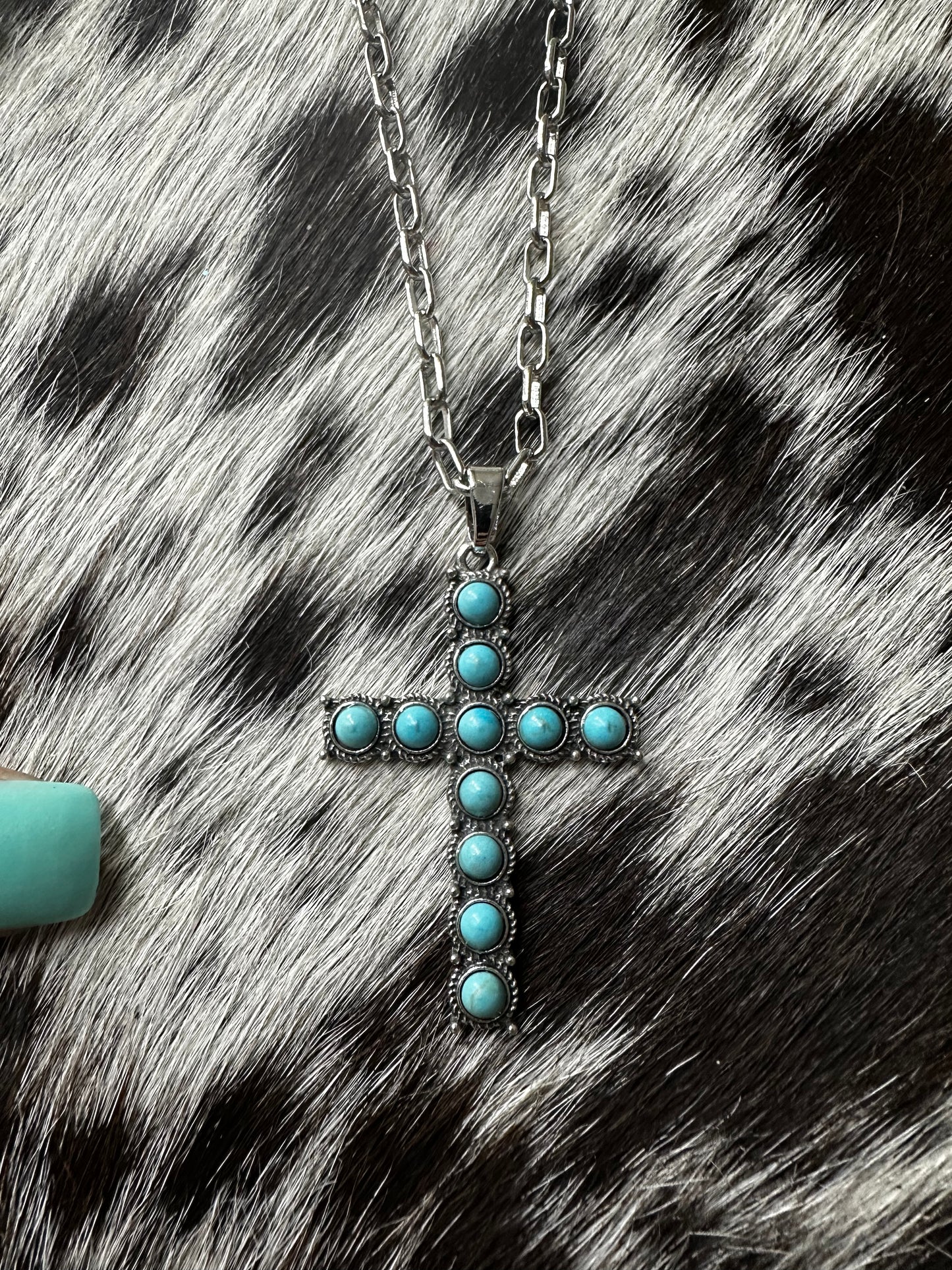 Scout cross necklace