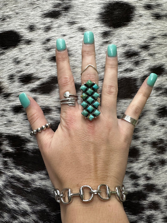 Snaffle bit bracelet