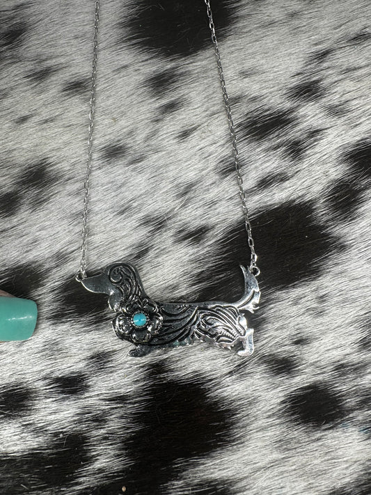 Dachshund necklace