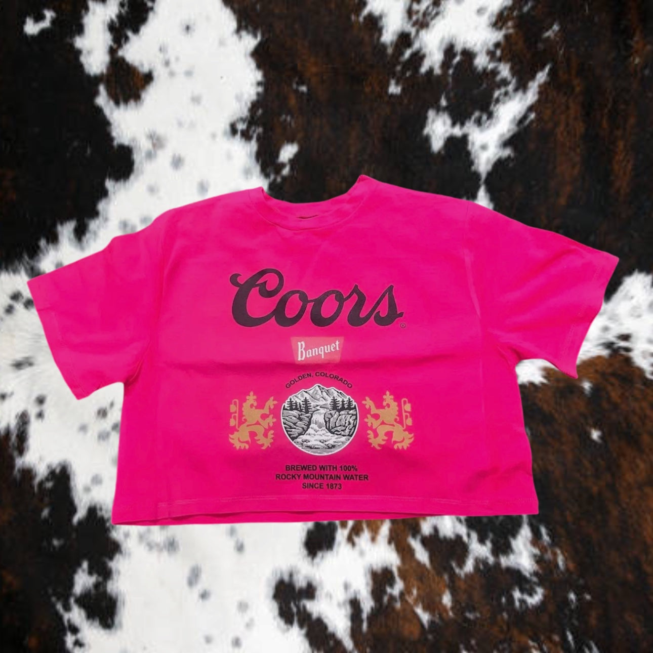 Pink Coors crop